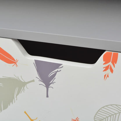 vidaXL TV Stand MDF Sideboard Entertainment Center HiFi Plasma Media Unit