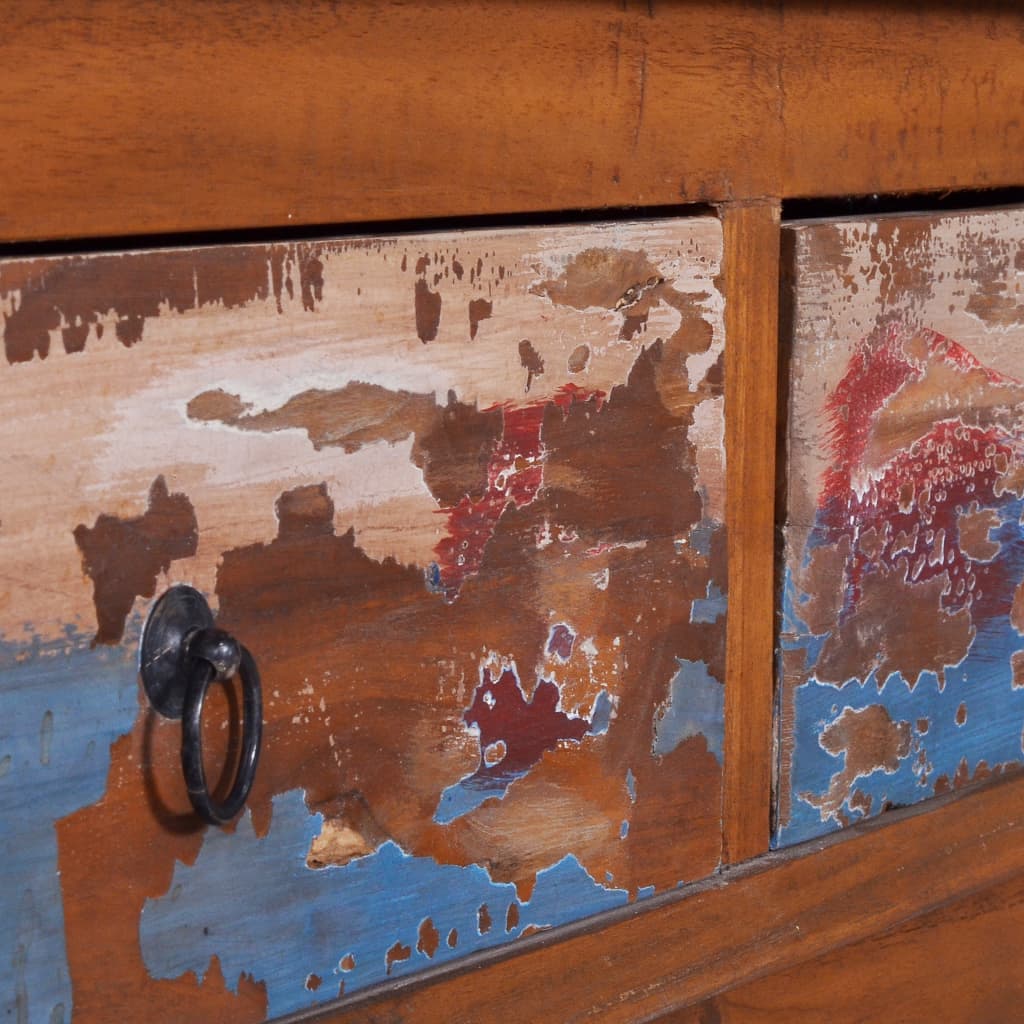 vidaXL TV Stand TV Unit Sideboard TV Console Media Unit Reclaimed Teak Wood