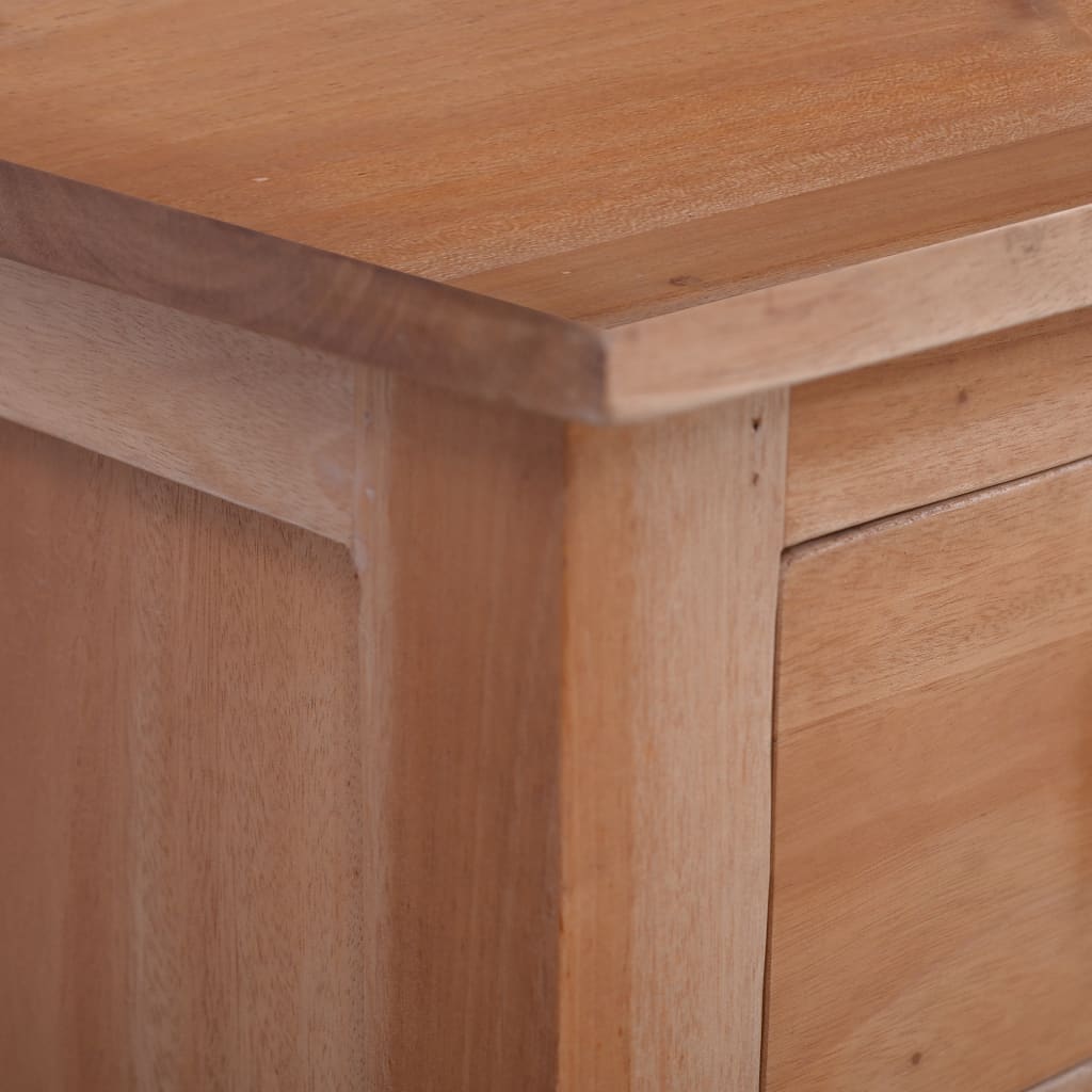 vidaXL TV Stand TV Unit Sideboard TV Console Media Unit Solid Mahogany Wood