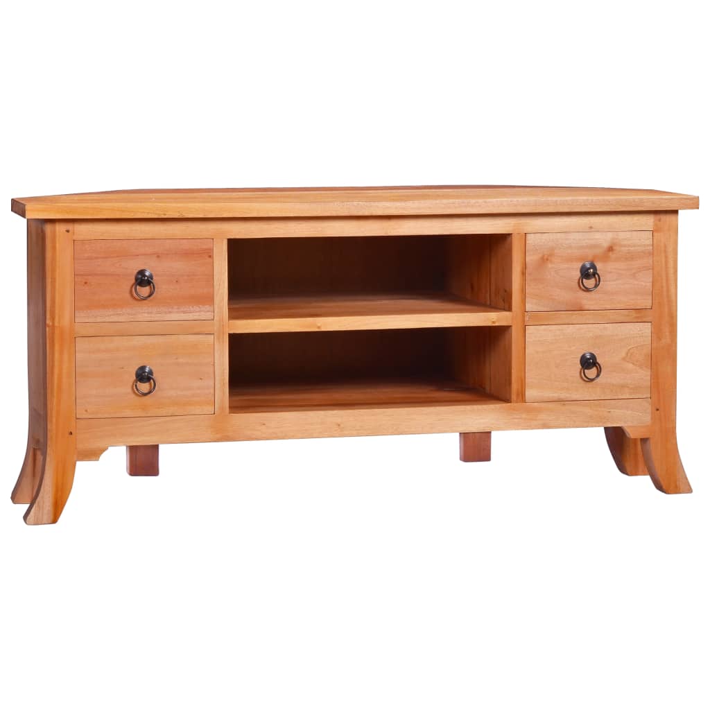 vidaXL TV Stand TV Unit Sideboard TV Console Media Unit Solid Mahogany Wood