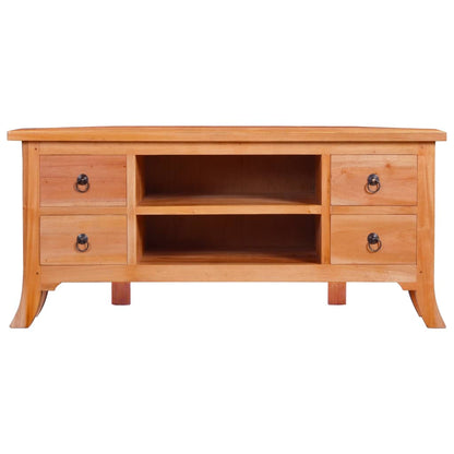 vidaXL TV Stand TV Unit Sideboard TV Console Media Unit Solid Mahogany Wood
